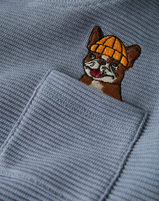 NMMRofus Regular Sweatshirt - Flint Stone 